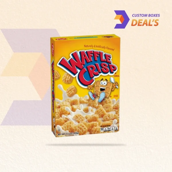 1990s cereal packaging with colorful graphics and characters