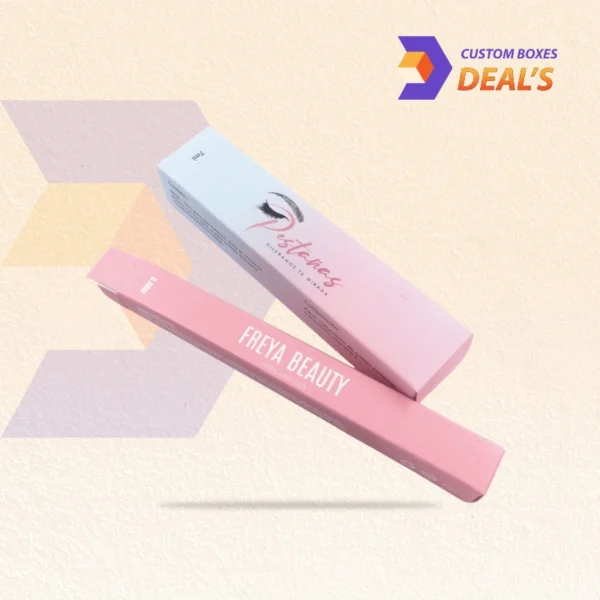 Custom eyeliner boxes with brand logo design