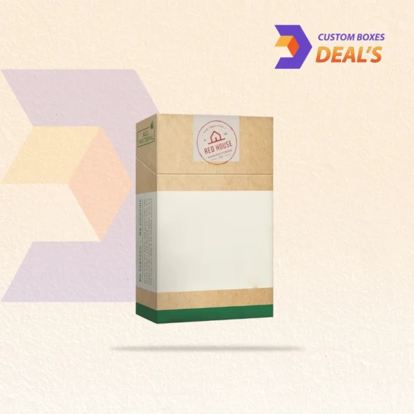 Stylish disposable cigarette boxes with branding