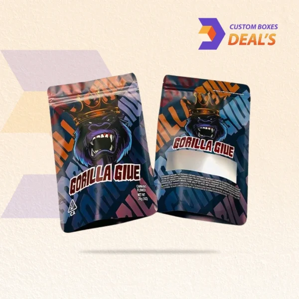 Child resistant smell proof Mylar zipper bags wholesale