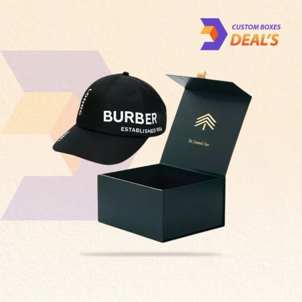 Custom Baseball Cap Packaging Boxes with Logo