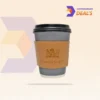 Custom coffee sleeves with logo design