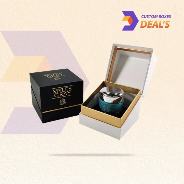 Custom flip perfume boxes with magnetic closure