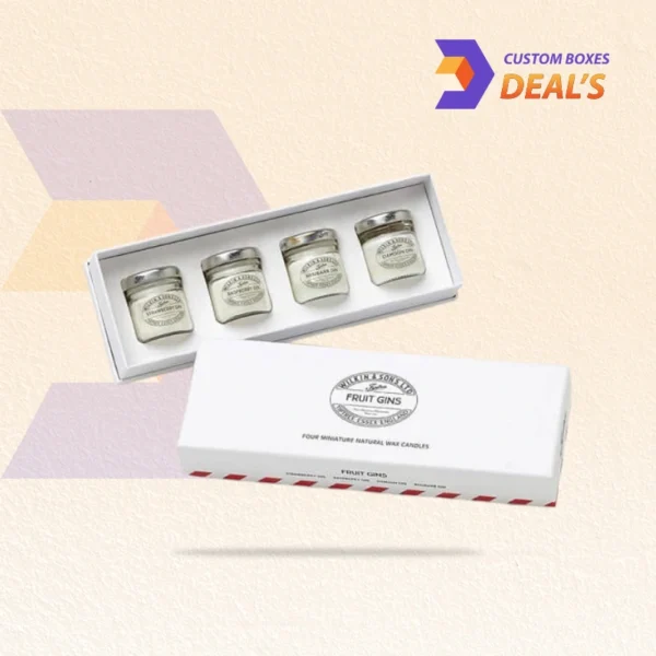 Custom gift candle boxes at wholesale rates