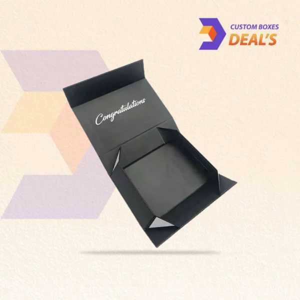 Luxury rigid hair extension magnetic gift packaging