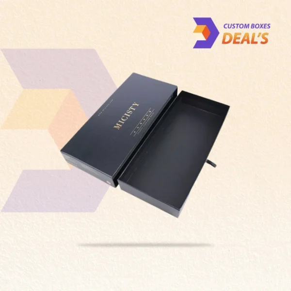 Custom Lid and Tray Apparel Boxes with Logo