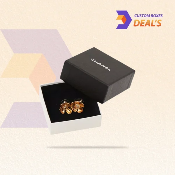 Personalized earring boxes with logo printing