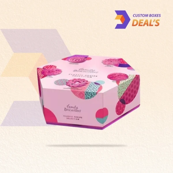 Custom pink dessert boxes for bakeries