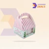 Custom printed gable cake boxes with handle