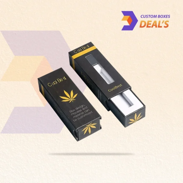 Custom vape cartridge boxes wholesale packaging