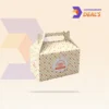 Decorative gable cake boxes with custom logo