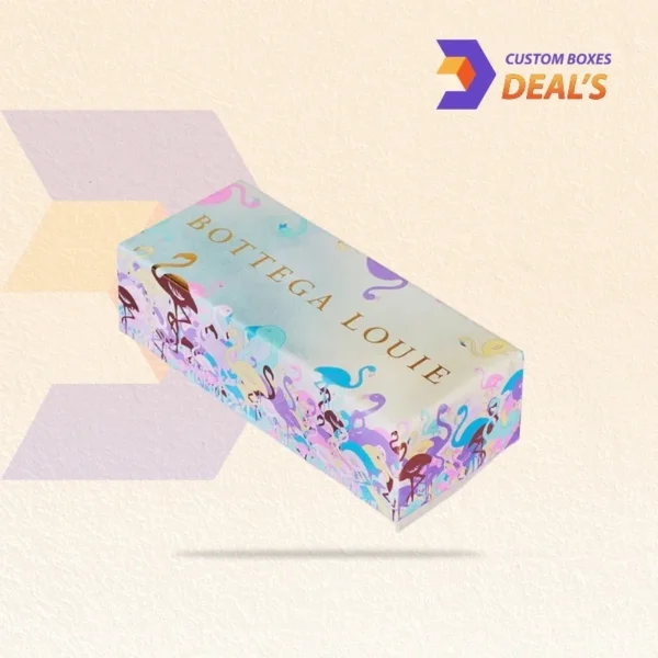 Decorative food grade dessert box for macarons