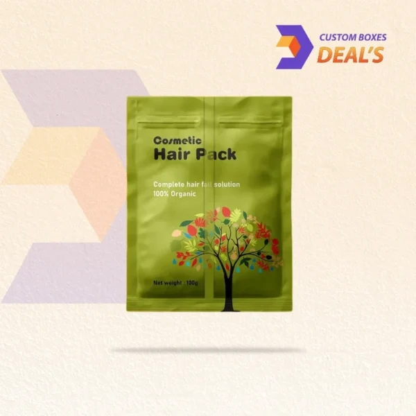 Dual compartment custom Mylar bags for separating products