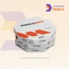 Creative and Durable Crooked Pizza Boxes for Restaurants