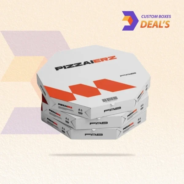 Creative and Durable Crooked Pizza Boxes for Restaurants