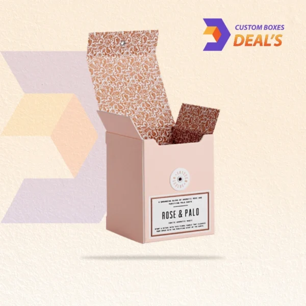 Eco-friendly cardboard packaging for candles