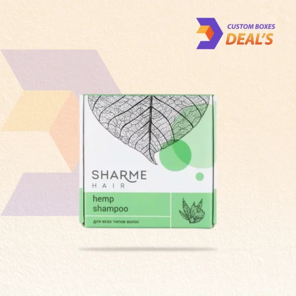 Eco-friendly cardboard soap boxes with logo