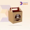 Eco-friendly custom food gable boxes with logo