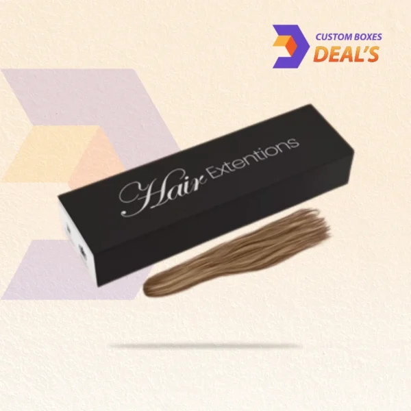 Custom hair extension tuck boxes at wholesale prices