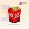 High-resolution popcorn packaging boxes with digital printing