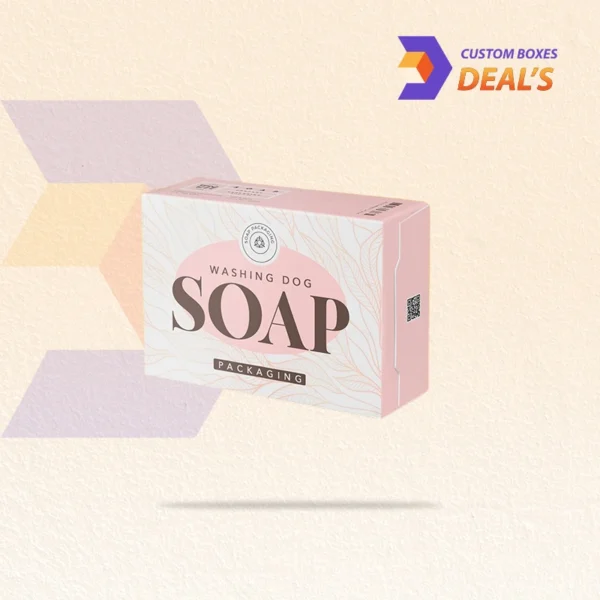 Kraft dog soap packaging for organic pet soaps