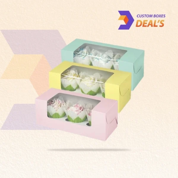 Eco-friendly pop up cookie box for bakery display