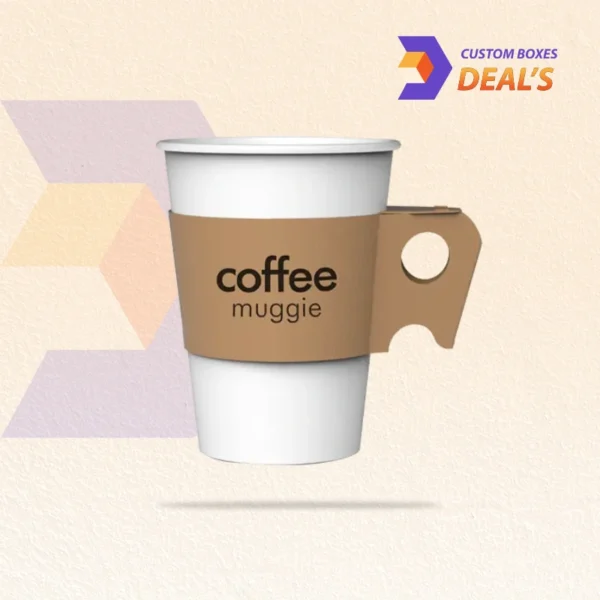 Eco-Friendly Kraft Coffee Sleeves