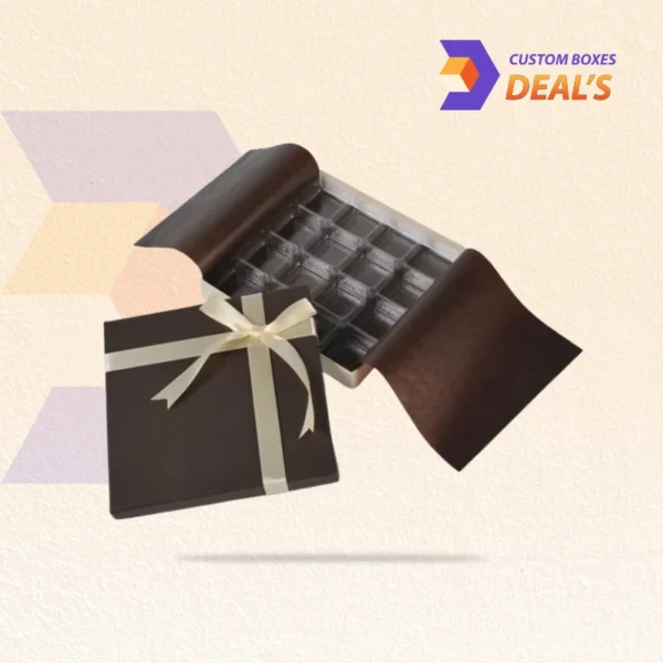 Luxury CBD chocolate boxes for retail display