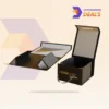 Luxury collapsible rigid gift boxes with foldable design for easy storage