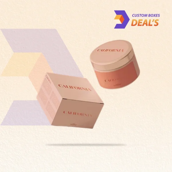 Luxury custom cream boxes with logo for skincare packaging