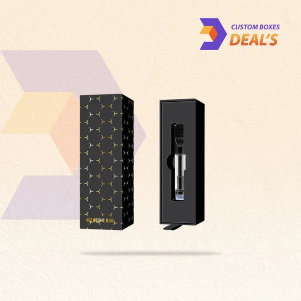 Luxury vape packaging boxes for cartridges