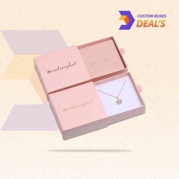 Custom Magnetic Necklace Boxes with Logo Wholesale