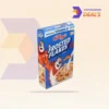 Premium blue cereal boxes with glossy finish