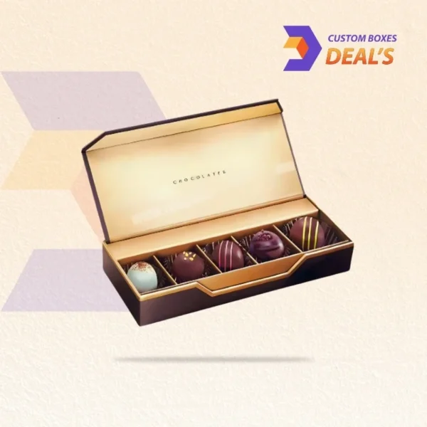 Premium chocolate gift boxes with personalized logo printing