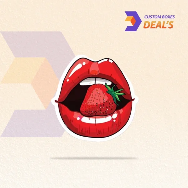 Personalized glossy stickers for branding