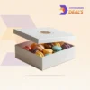 Premium macaron packaging with digital printing
