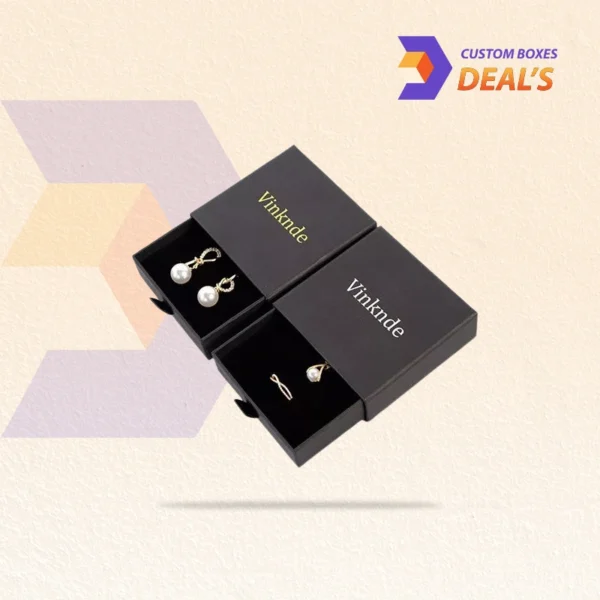 Premium rigid earring storage boxes for jewelry