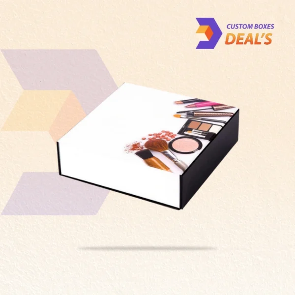 Premium rigid makeup boxes with magnetic closure design