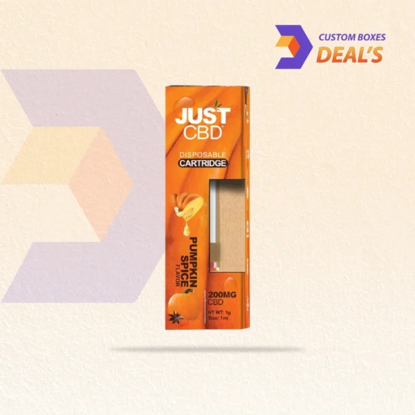 Printed vape cartridge boxes with logo design