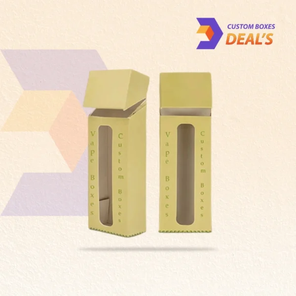 Printed vape packaging boxes for branding