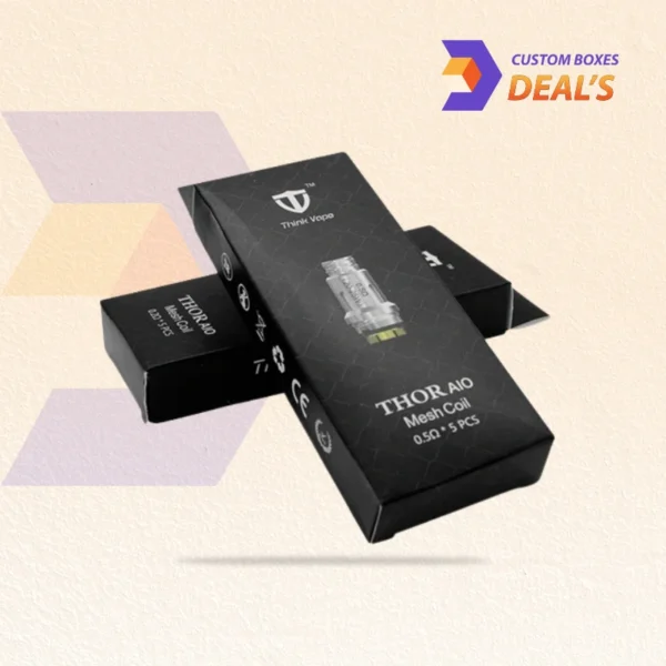 Printed vape pods boxes with logo
