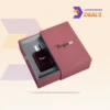 Luxury rigid perfume packaging with foam inserts