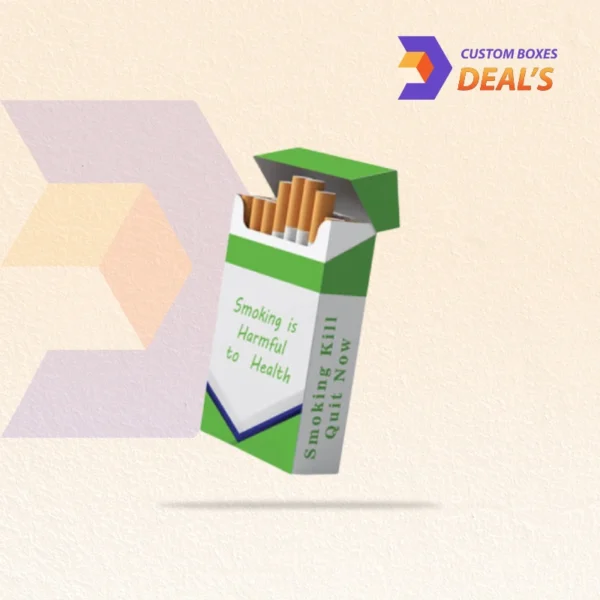 Sturdy cardboard cigarette boxes for retail