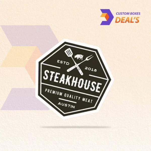 Waterproof custom die cut sticker designs