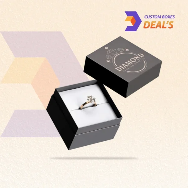 Eco-friendly cardboard ring packaging boxes