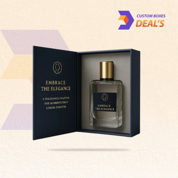 Wholesale rigid perfume boxes with custom logo