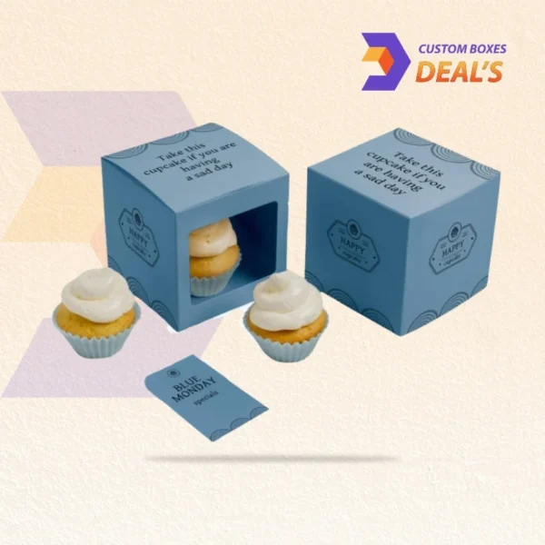 Eco-Friendly Kraft Cupcake Boxes
