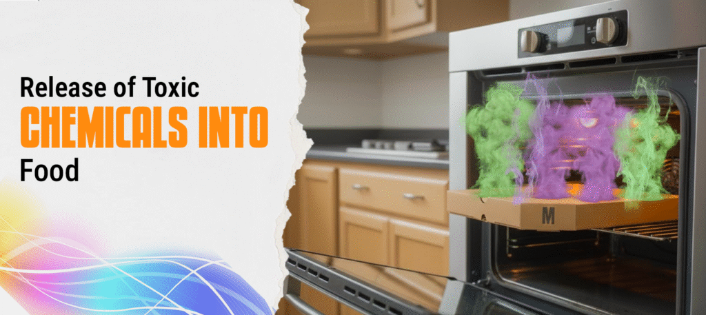 Release of Toxic Chemicals into Food