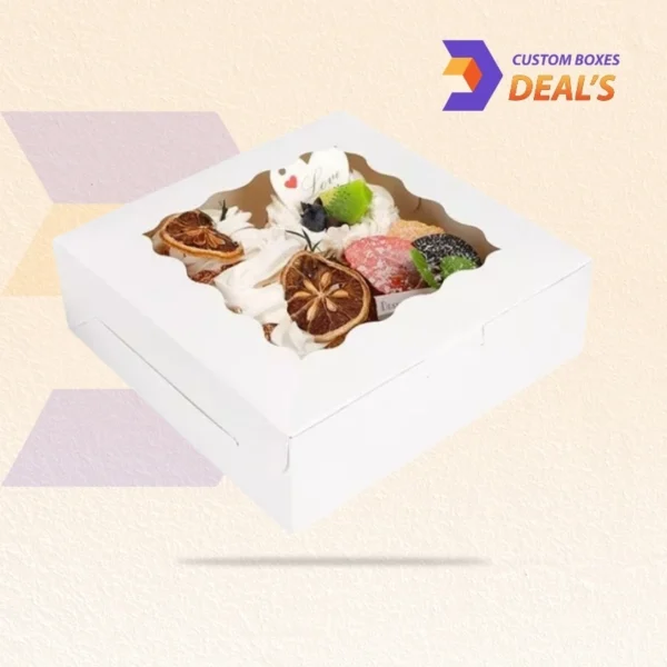 Luxury White Bakery Gift Boxes