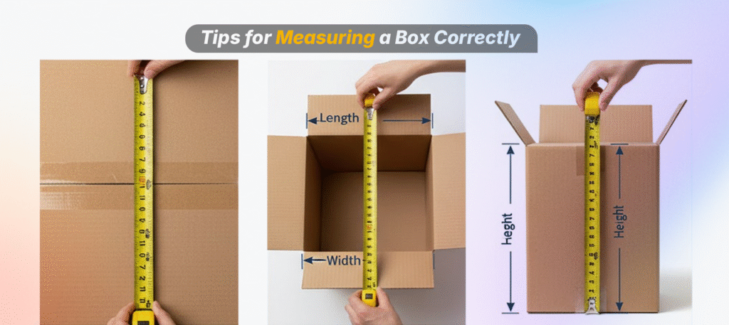 Tips for Measuring a Box Correctly